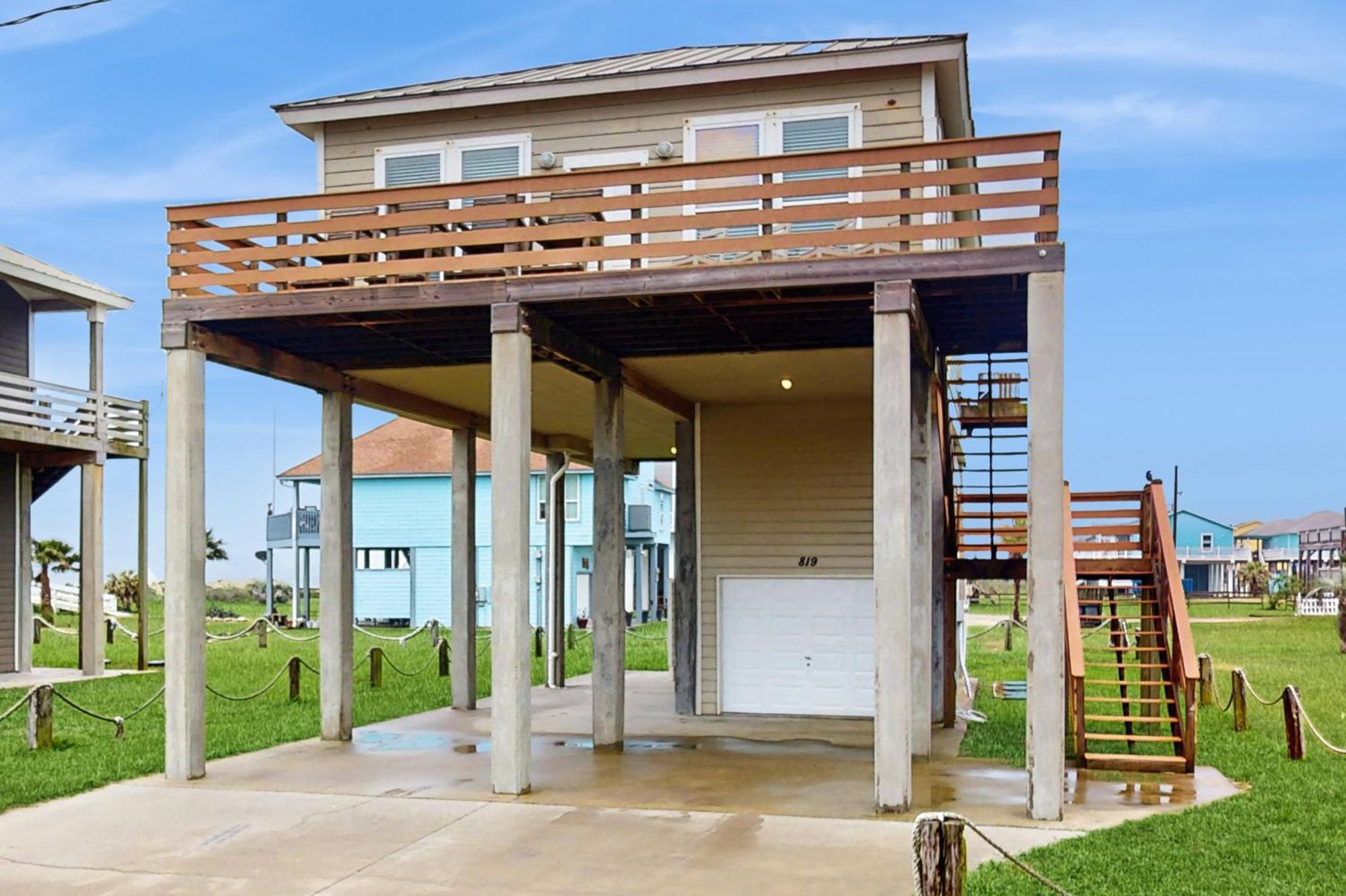 Coastal Cabana Crystal Beach Exterior photo