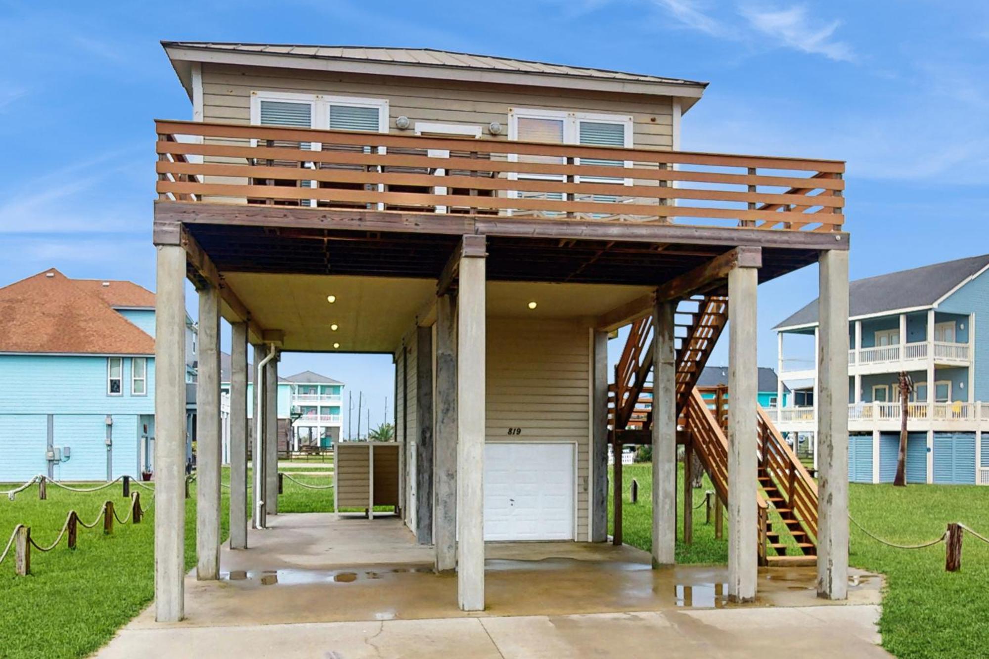 Coastal Cabana Crystal Beach Exterior photo